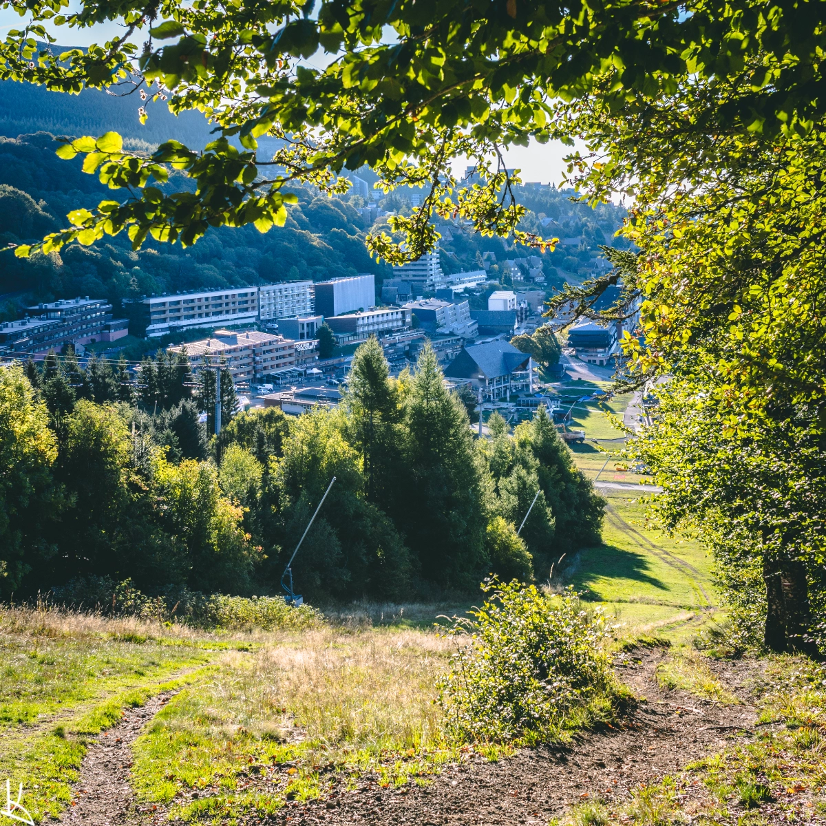 Vue vers Super Besse